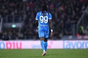 屋漏偏逢连夜雨!那不勒斯官方:安古伊萨左大腿股二头肌严重损伤